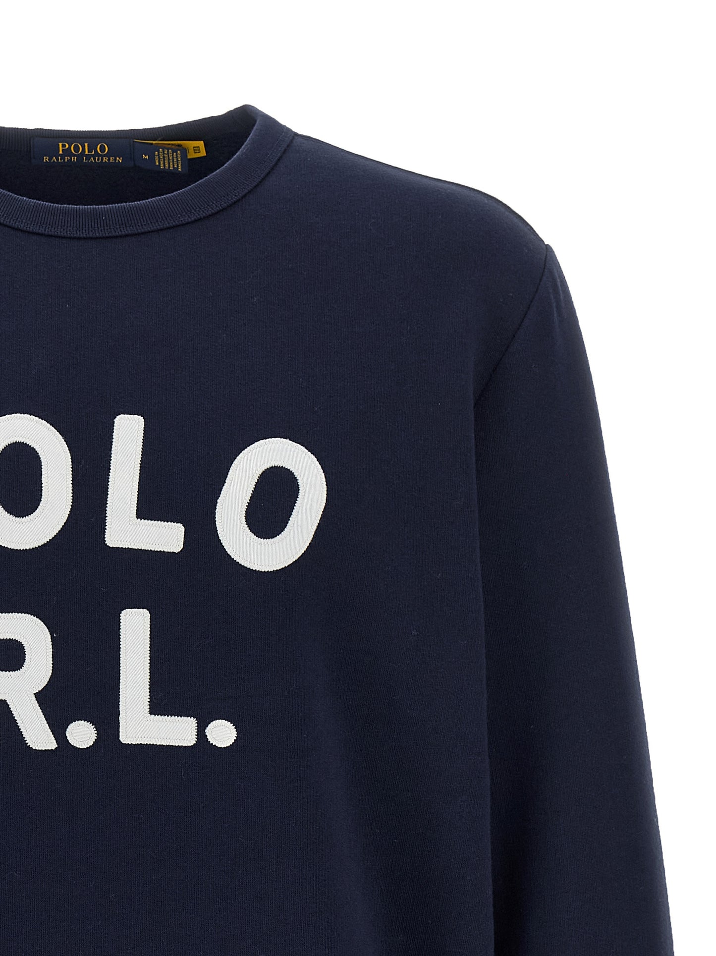 Sweatshirt by Polo Ralph Lauren for men in cotton polyester blue features an exquisite silhouette, showcasing and crew neckline details for a exquisite look.