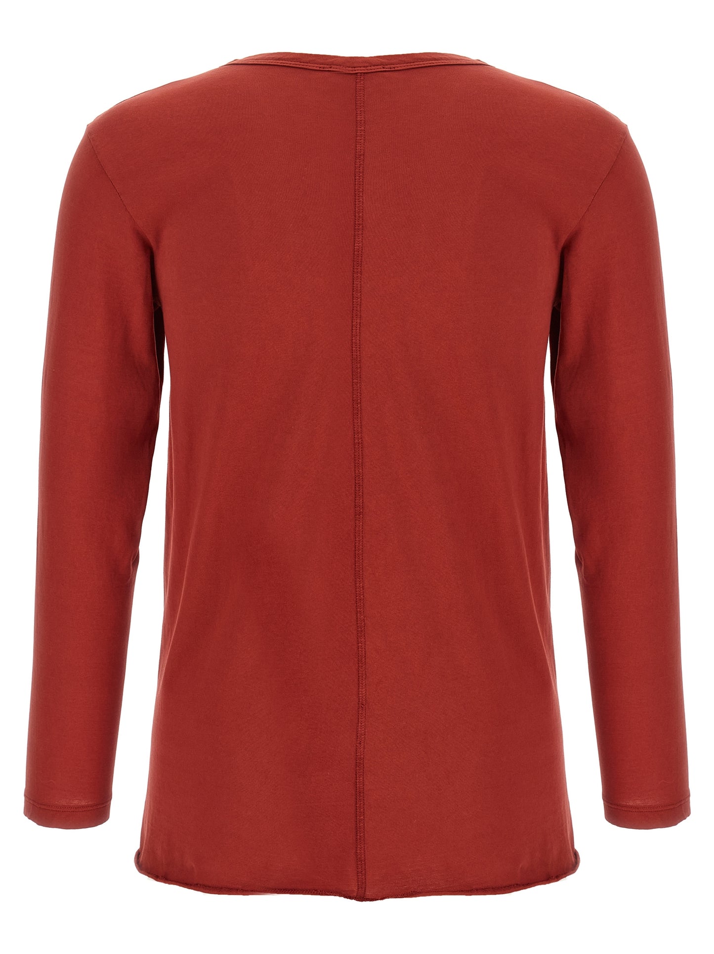 T-Shirt by SECOND/LAYER for men in cotton multicolor, red & print showcases a fashionable silhouette, elegantly detailed with a fashionable and round neckline for a sophisticated, high-fashion look.