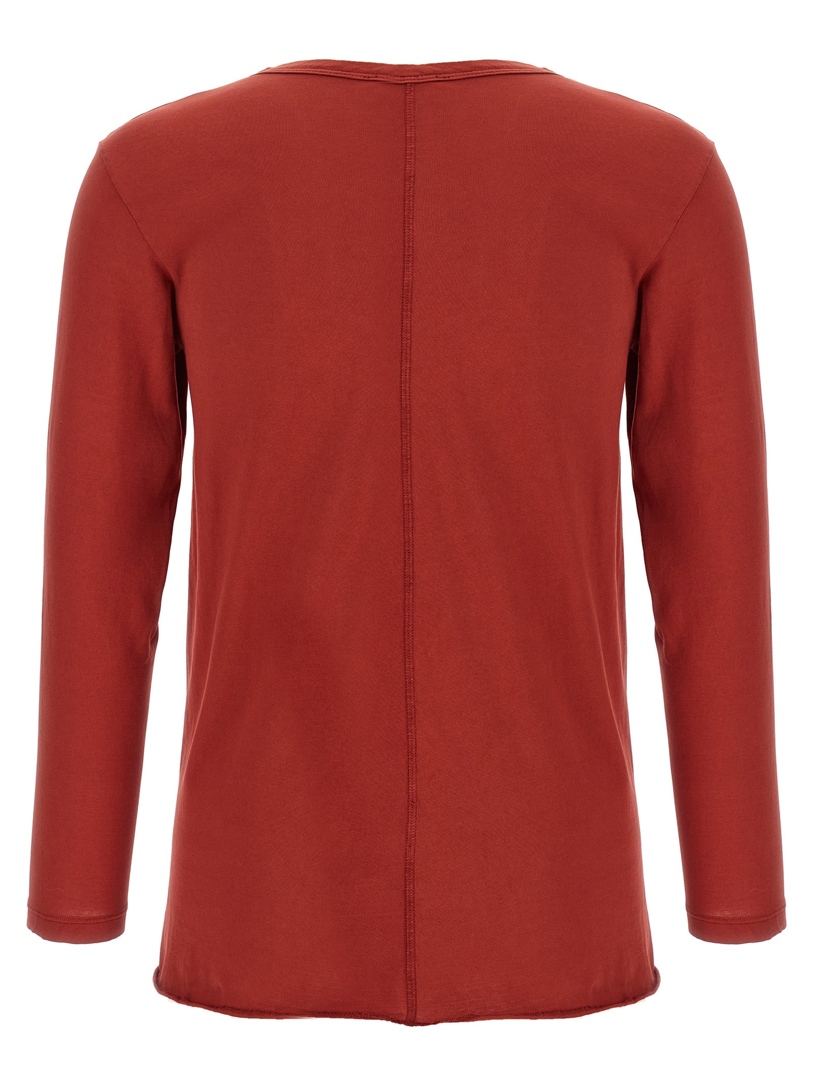 T-Shirt by SECOND/LAYER for men in cotton multicolor, red & print showcases a fashionable silhouette, elegantly detailed with a fashionable and round neckline for a sophisticated, high-fashion look.