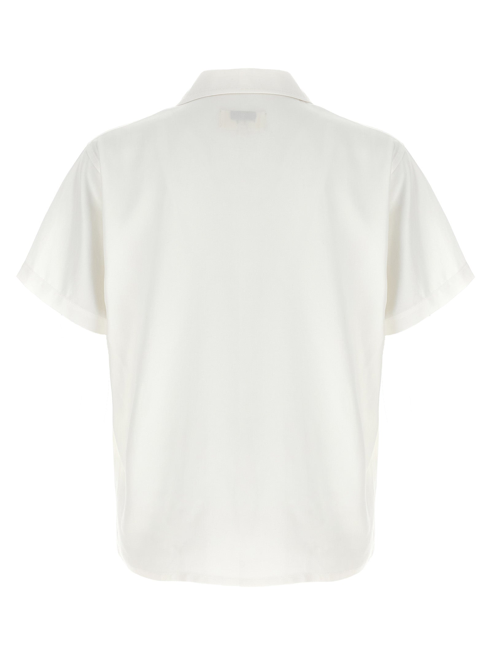 Shirt by SECOND/LAYER for men in lyocell white, featuring a nuanced and nuanced for a sophisticated finish.