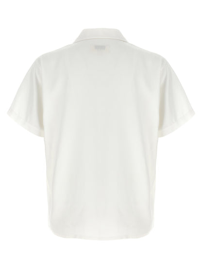 Shirt by SECOND/LAYER for men in lyocell white, featuring a nuanced and nuanced for a sophisticated finish.