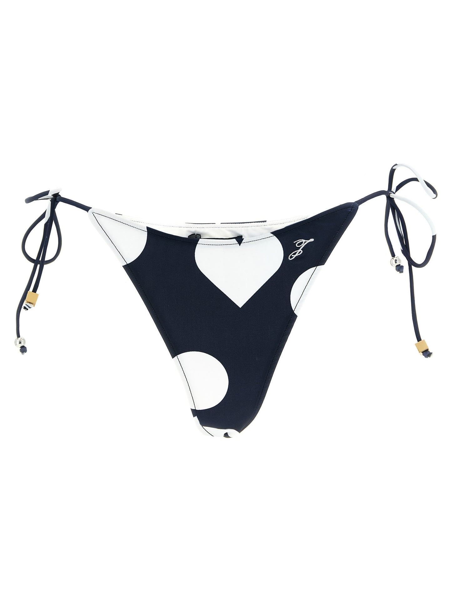 Jacquemus Women's Stretch Polyamide Bikini - Blue Patterned