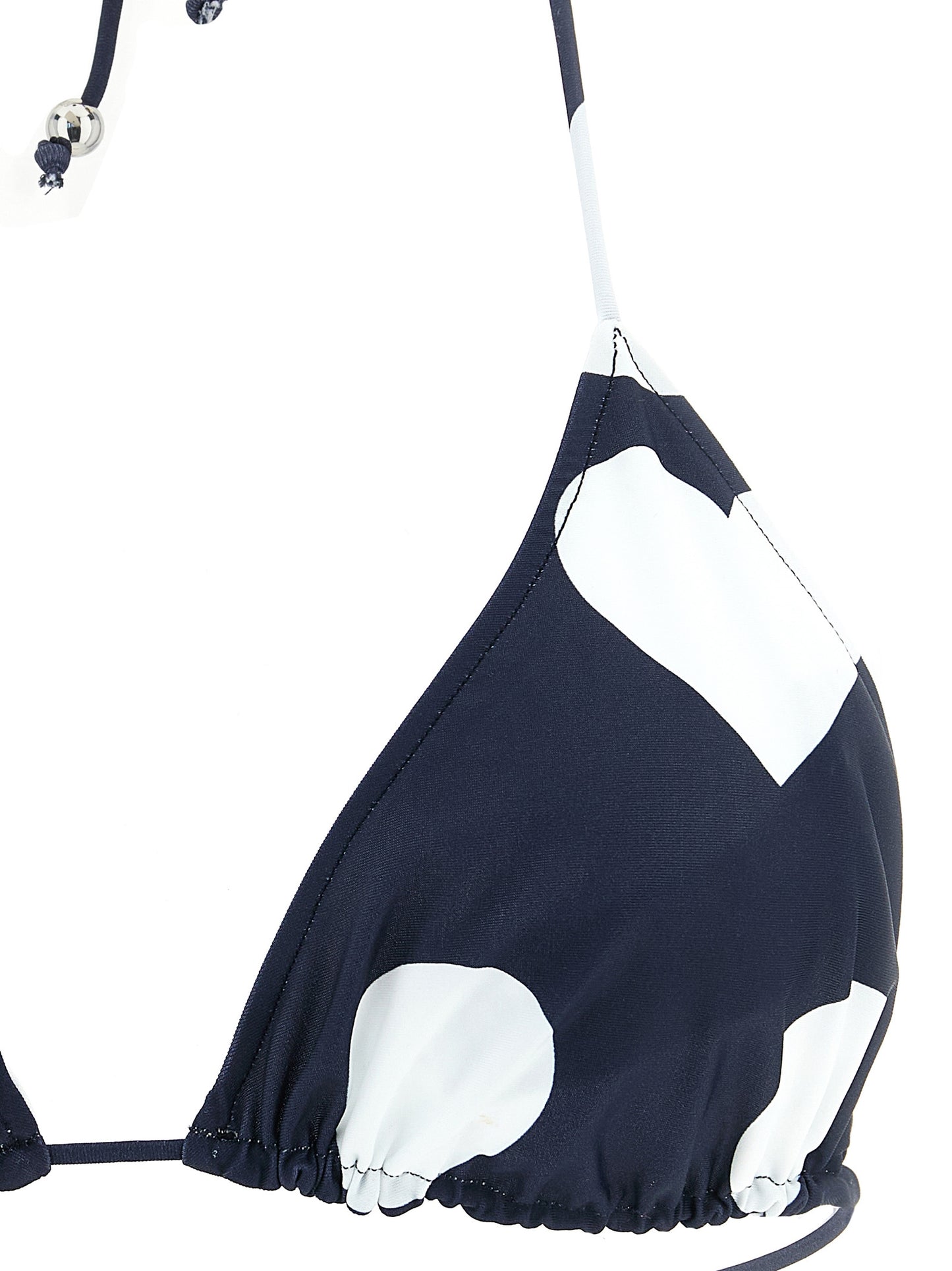 Swimwear Top from Jacquemus for women in stretch polyamide blue features an sleek design from the Waves Women's Stretch Polyamide Swimwear Top collection, highlighting a resort-ready fit for a sleek look.