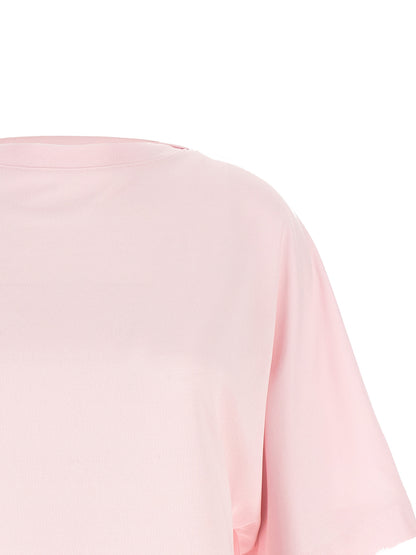 T-Shirt by Jacquemus for women in polyester multicolor & pink features an edgy silhouette, meticulously detailed with a sophisticated and for a truly edgy finish.