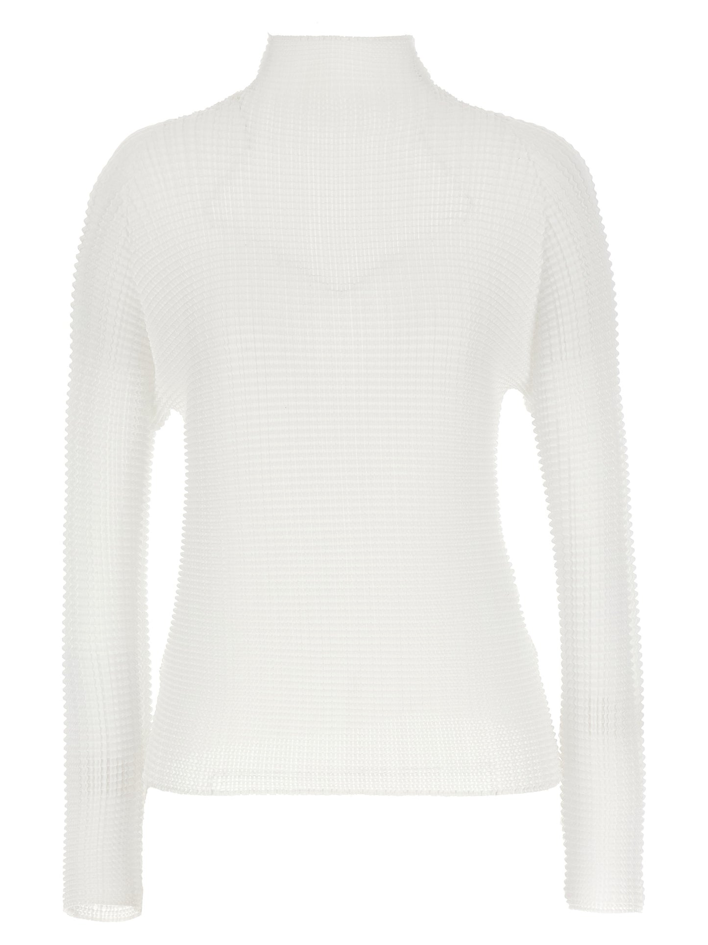 Issey Miyake Icon Women's Polyester Cardigan - White