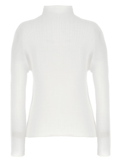 Issey Miyake Icon Women's Polyester Cardigan - White
