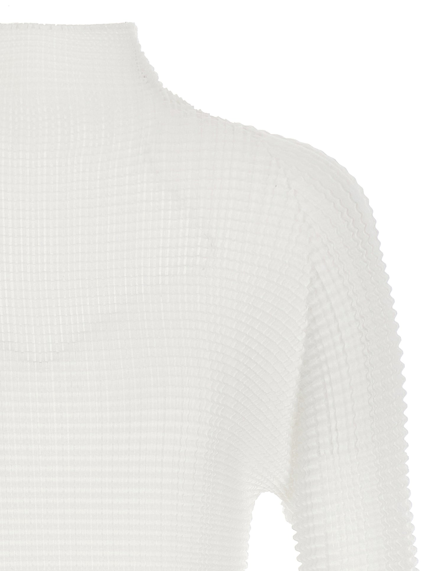 Issey Miyake Icon Women's Polyester Cardigan - White