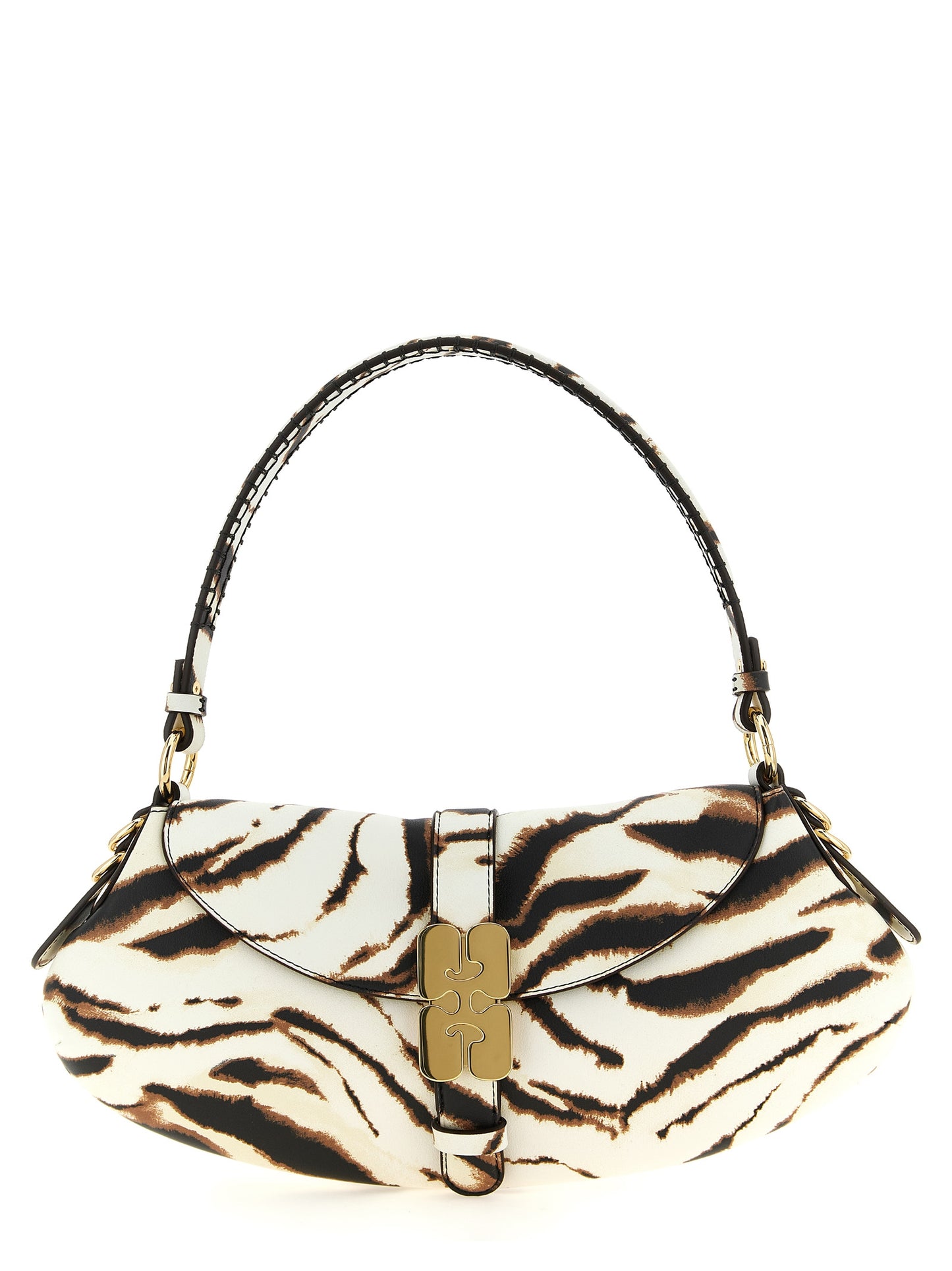 Ganni Multicolor Polyester Shoulder Bag