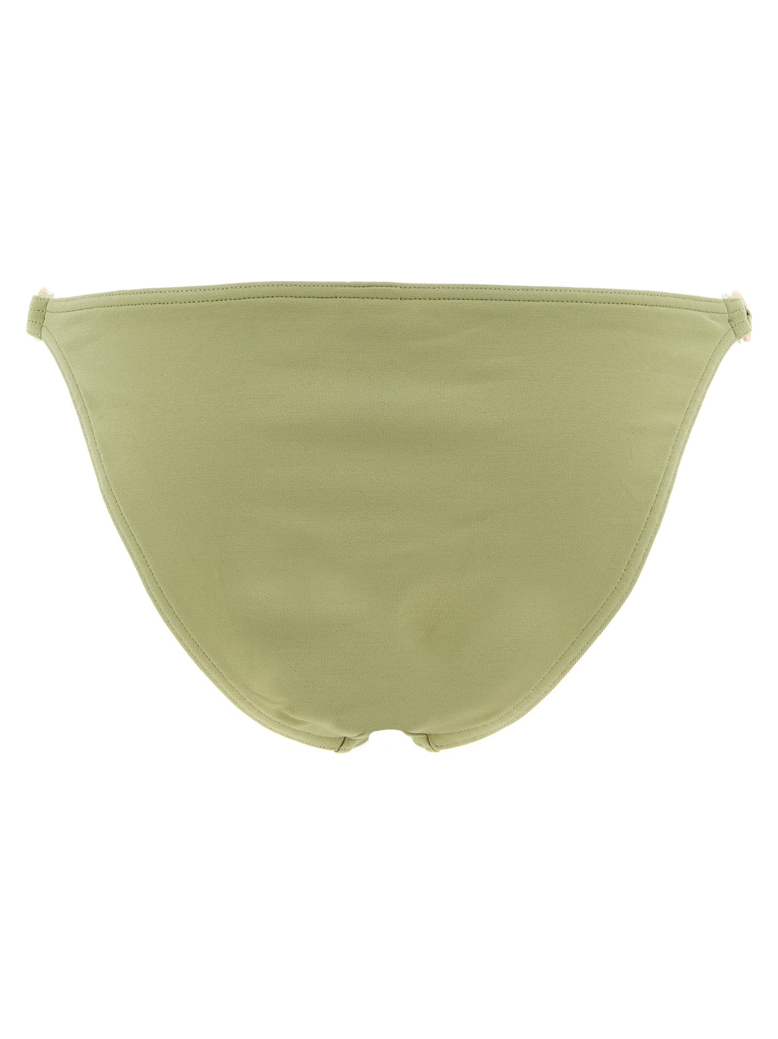 Bikini by Eres for women in polyamide & resin bicolour & green features an dramatic silhouette, artfully capturing the essence of the dramatic Waves Women's Polyamide & Resin Bikini design with a sophisticated dramatic cut.
