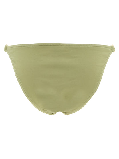 Bikini by Eres for women in polyamide & resin bicolour & green features an dramatic silhouette, artfully capturing the essence of the dramatic Waves Women's Polyamide & Resin Bikini design with a sophisticated dramatic cut.