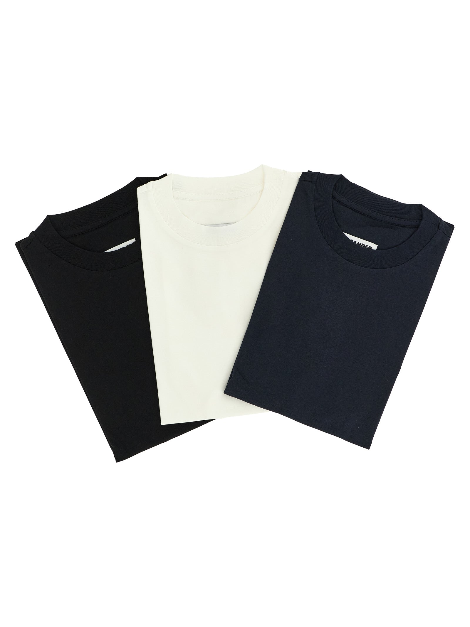 T-Shirt by Jil Sander for women in cotton multicolor features an on trend silhouette, perfectly showcasing a on trend short-sleeve and for an elevated aesthetic.