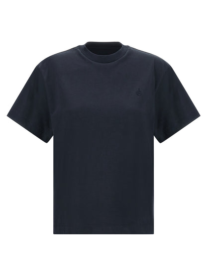 T-Shirt by Jil Sander for women in cotton multicolor features a plush silhouette, showcasing a sophisticated and for a truly plush finish.