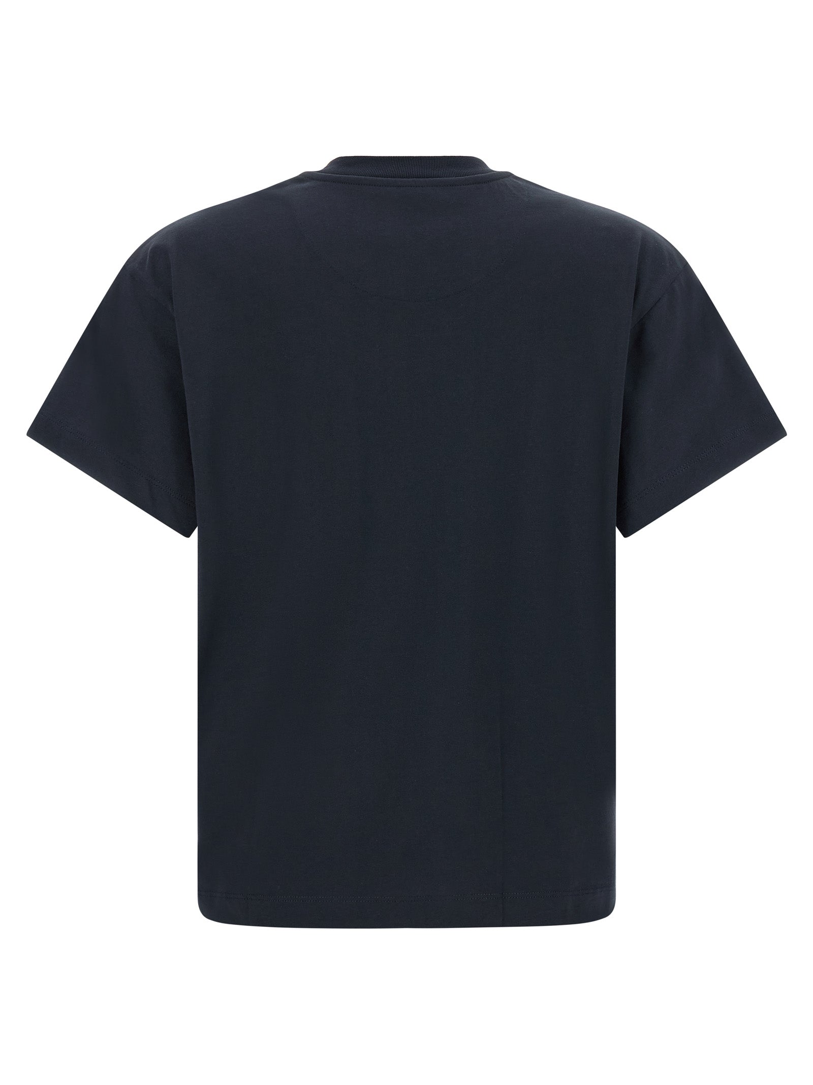 T-Shirt by Jil Sander for women in cotton multicolor showcases a unassuming silhouette, artfully detailed with a refined and unassuming for a sophisticated, contemporary look.
