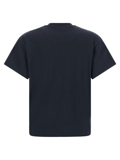 T-Shirt by Jil Sander for women in cotton multicolor showcases a unassuming silhouette, artfully detailed with a refined and unassuming for a sophisticated, contemporary look.