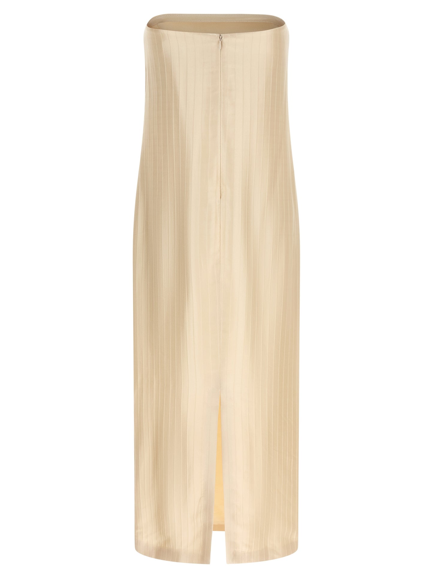 Loulou De Saison Lou Women's Silk & Viscose Midi Dress - Beige Striped