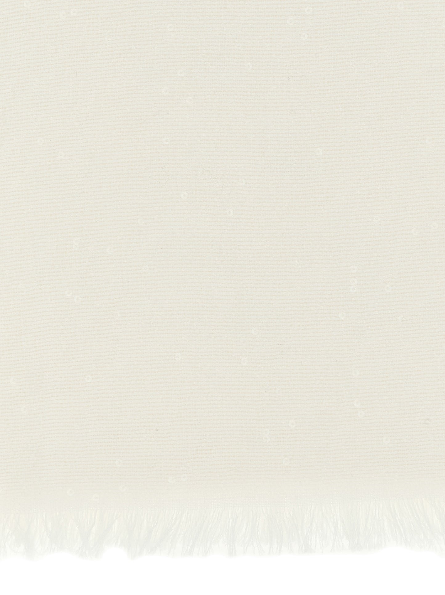 Scarf by Brunello Cucinelli for women in silk cashmere & sequins white presents a effortlessly chic silhouette, artfully capturing the essence of the effortlessly chic Silk Cashmere & Sequins Scarf design for a sophisticated look.