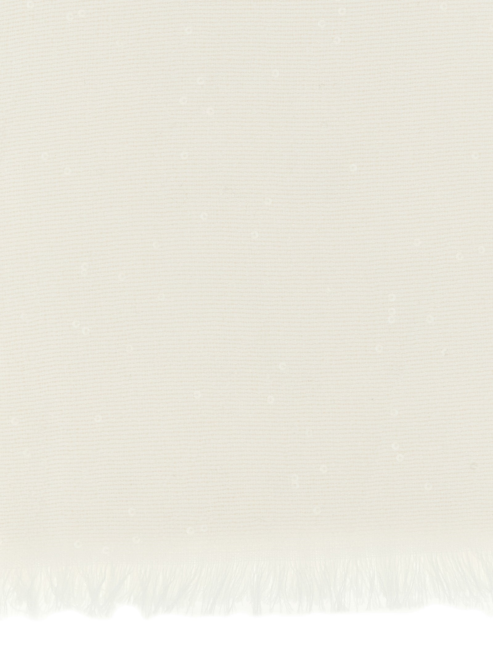 Scarf by Brunello Cucinelli for women in silk cashmere & sequins white presents a effortlessly chic silhouette, artfully capturing the essence of the effortlessly chic Silk Cashmere & Sequins Scarf design for a sophisticated look.