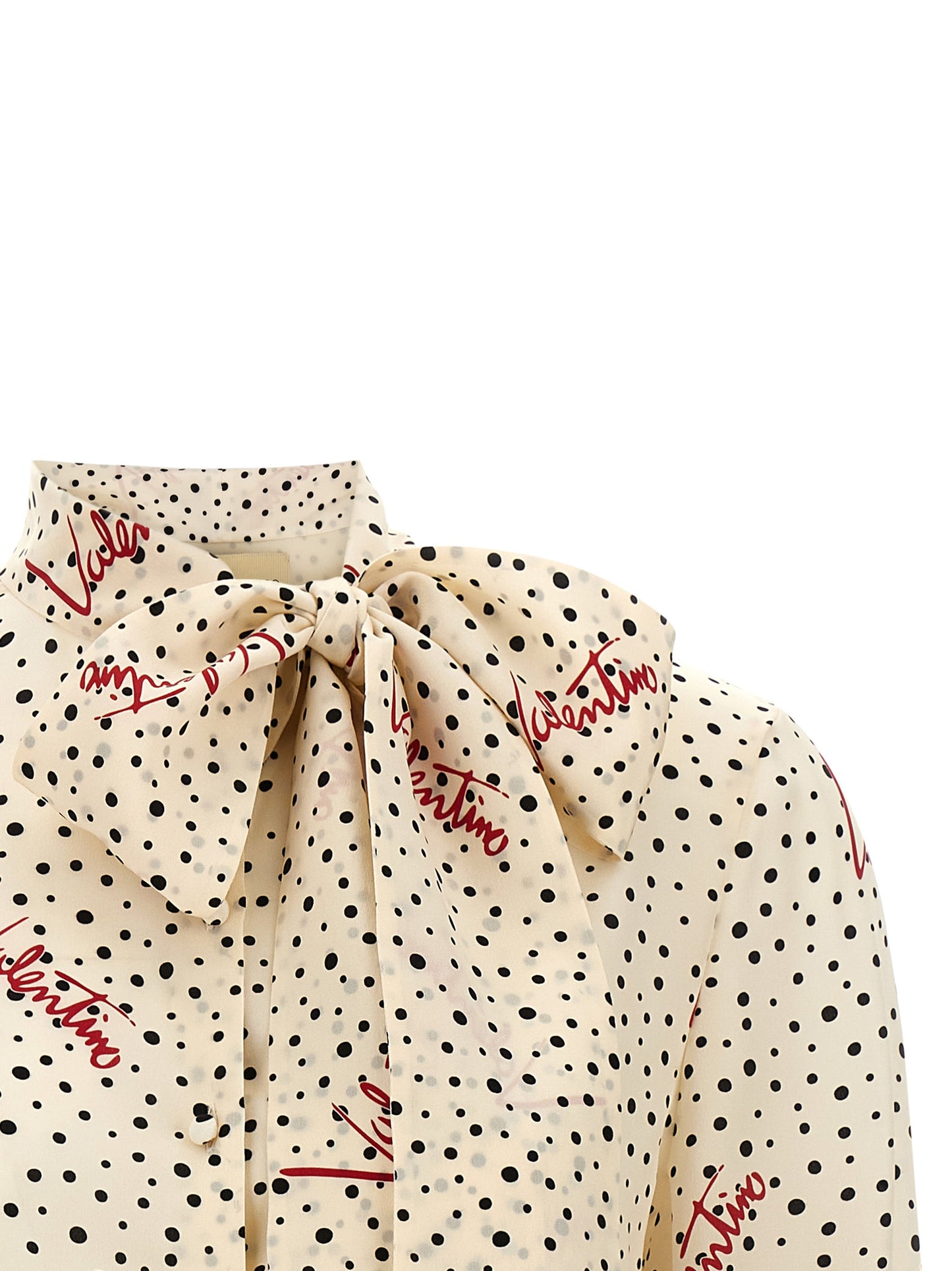 Blouse by Valentino Garavani for women in silk crepe multicolor & print features an polished silhouette, showcasing a sophisticated and detail for a truly polished finish.