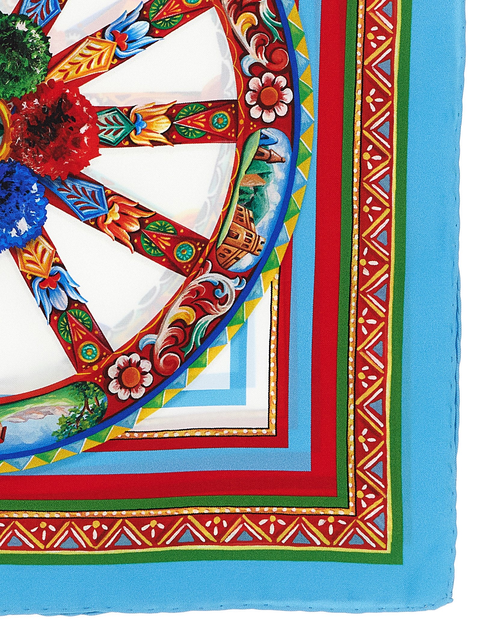 Scarf by Dolce & Gabbana for women in silk twill multicolor, patterned & print presents a effortlessly chic silhouette, artfully capturing the essence of the effortlessly chic Silk Twill Scarf design for a sophisticated look.
