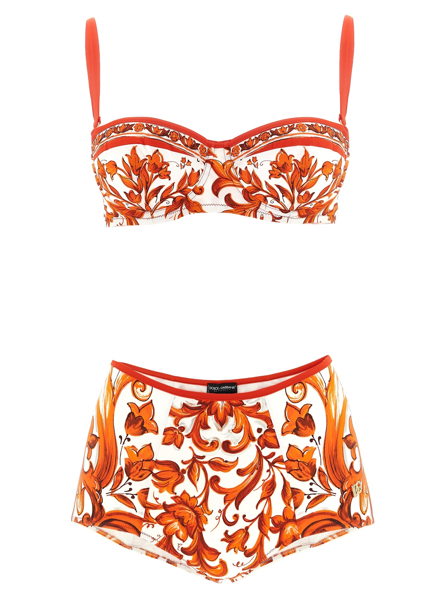 Dolce & Gabbana Orange Polyamide Bikini