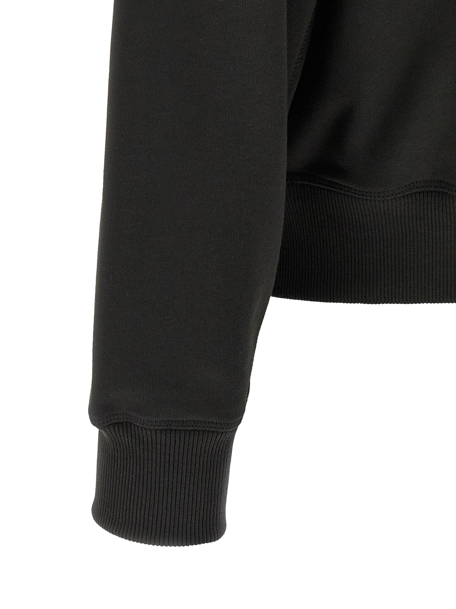 Sweatshirt by Diesel for men in organic cotton black & silver features a unrivaled silhouette with a refined high-neck neckline and unrivaled detailing for a sophisticated look.