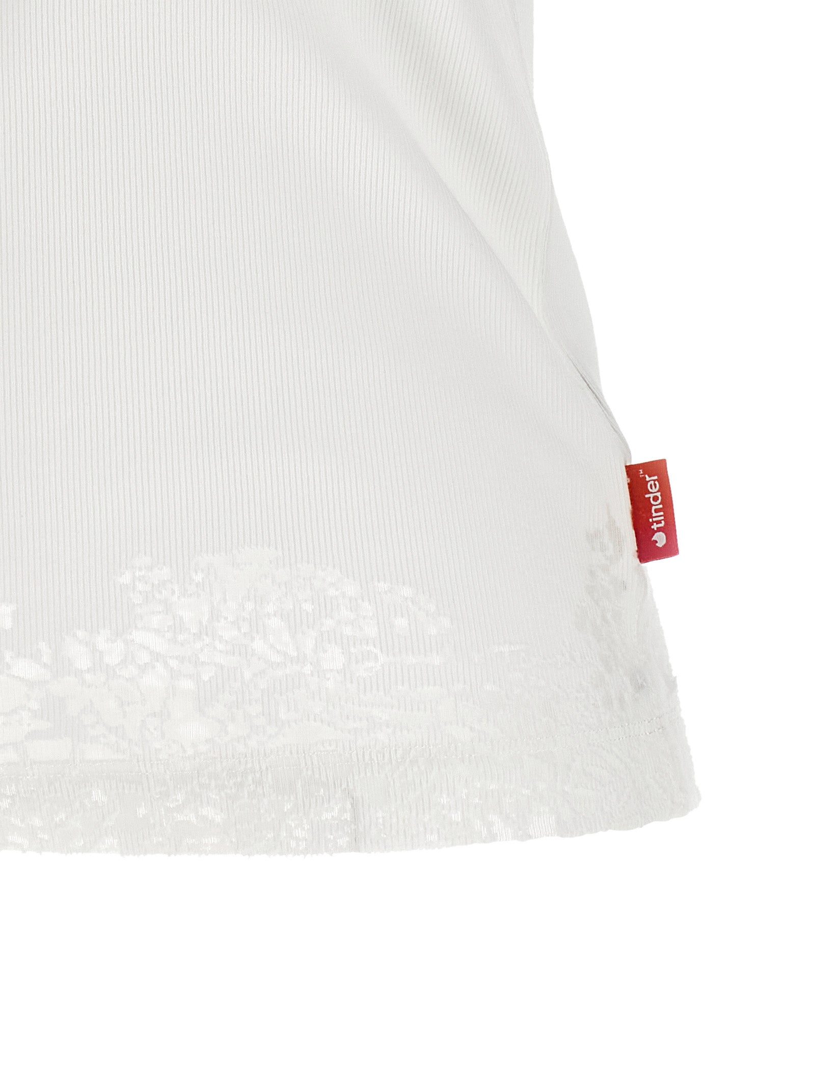 Tank Top by Diesel for women in stretch polyester cotton white presents a uncompromising silhouette, artfully detailed with a uncompromising and for a sophisticated, uncompromising finish.