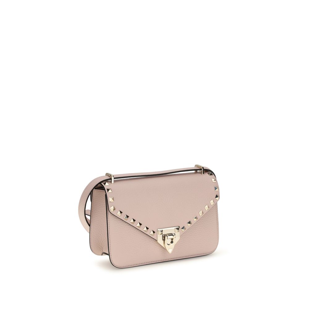 Mini Shoulder Bag by Valentino Garavani for women in bio-acetate cotton & bos taurus calfskin leather multicolor & signature features a distinguished silhouette, showcasing a secure hook and distinguished with versatile shoulder-strap & adjustable-strap for a distinguished finish.