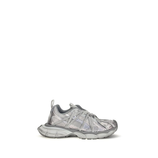 Athletic Sneakers by Balenciaga for men in polyester & polyurethane gray features an timeless silhouette from the Men's Chunky Polyester & Polyurethane Athletic Sneakers collection, showcasing a timeless chunky style for a timeless look.