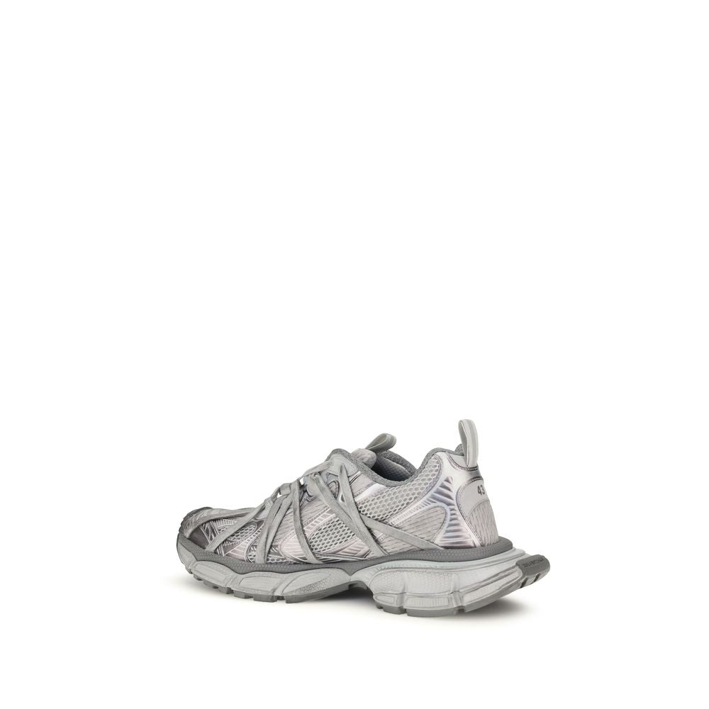 Athletic Sneakers by Balenciaga for men in polyester & polyurethane gray features an effortless chic silhouette, showcasing the signature chunky style of the Men's Chunky Polyester & Polyurethane Athletic Sneakers collection with a truly effortless chic finish.