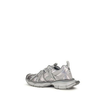 Athletic Sneakers by Balenciaga for men in polyester & polyurethane gray features an effortless chic silhouette, showcasing the signature chunky style of the Men's Chunky Polyester & Polyurethane Athletic Sneakers collection with a truly effortless chic finish.