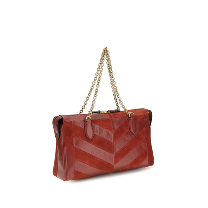 Medium Shoulder Bag by Valentino Garavani for women in bio-acetate & bos taurus calf leather gold, multicolor, chevron, signature & patchwork features a effortless sophistication silhouette, secured by a zipper with ample single-compartment and versatile shoulder-strap, adjustable-strap & handle for a effortless sophistication finish.