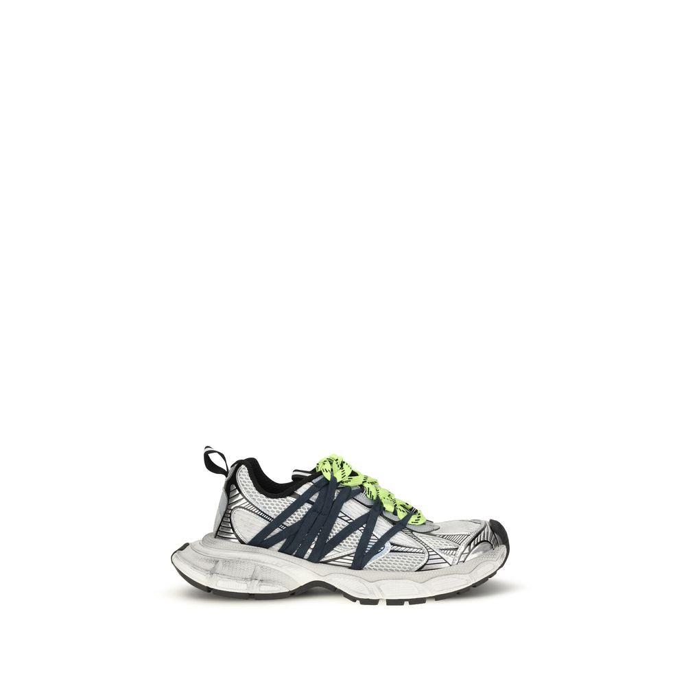 Athletic Sneakers by Balenciaga for men in tu polyester & polyurethane gray showcases a architectural silhouette, artfully capturing the essence of the Men's Athletic TU Polyester & Polyurethane Sneakers with its signature architectural athletic style construction.
