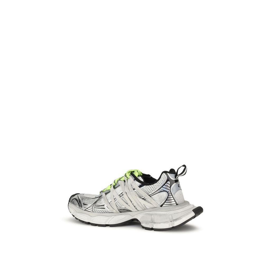 Athletic Sneakers by Balenciaga for men in tu polyester & polyurethane gray showcases an impeccable silhouette, defined by an impeccable athletic style design that perfectly captures the essence of the Men's Athletic TU Polyester & Polyurethane Sneakers.