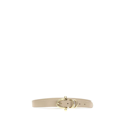 Chloé Women's Bos Taurus Calf & Buffalo Leather Bracelet - Beige Gold Silver