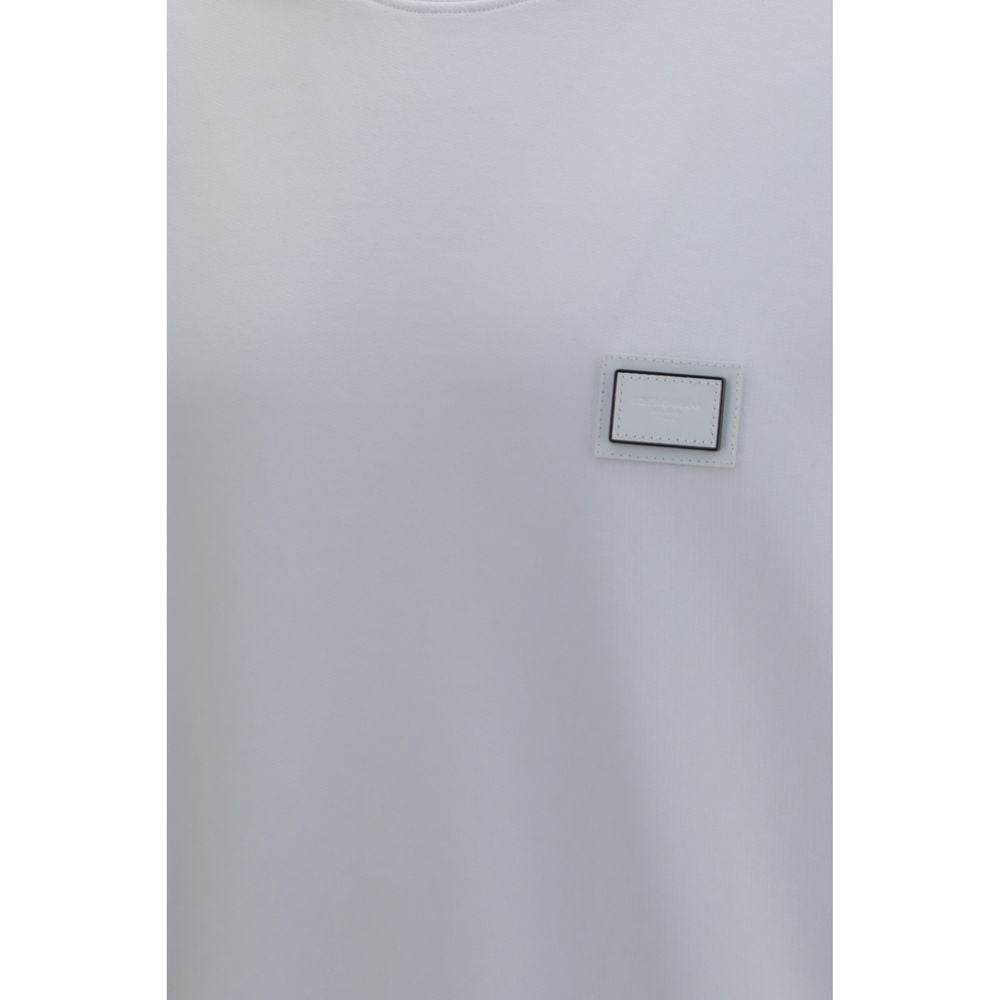Activewear Sweatshirt by Dolce & Gabbana for men in cotton white features an contemporary silhouette with , refined detailing, and an contemporary for a sophisticated performance look.