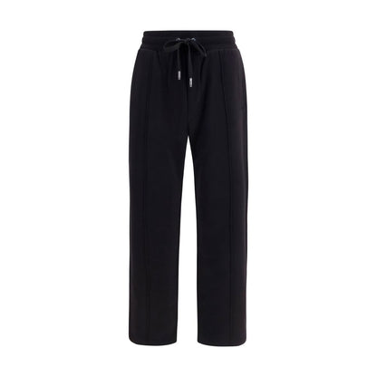 Jogger Sweatpants by Dolce & Gabbana for men in cotton black features an sporty straight-leg & regular-fit with a and long, showcasing sporty .