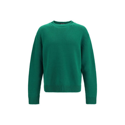 Sweatshirt by Tom Ford for men in cashmere merino wool & capra leather bicolour features a unrivaled silhouette with a refined crew neckline and unrivaled long-sleeve detailing for a sophisticated look.