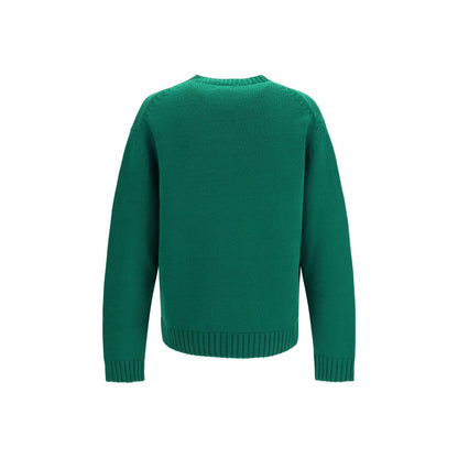 Sweatshirt by Tom Ford for men in cashmere merino wool & capra leather bicolour features an enviable silhouette, showcasing a premium and refined crew neckline for a truly enviable finish.