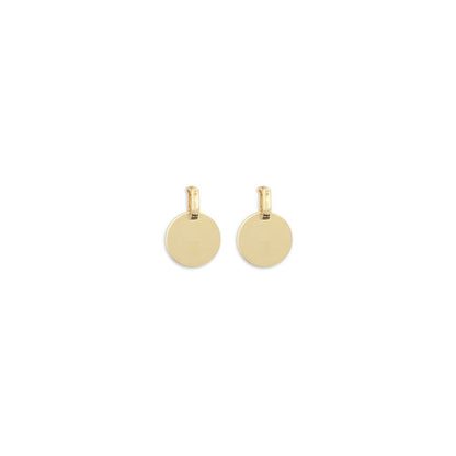 Earrings by Versace for women in cotton gold presents a exquisite silhouette, showcasing a exquisite from the Medusa Women's Gold Brass & Nickel Earrings collection for a truly exquisite finish.