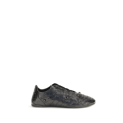 Athletic Sneakers by Balenciaga for men in bos taurus calf leather black features an exquisite silhouette, showcasing the premium athletic style of the City Men's Athletic Bos Taurus Calf Leather Sneakers with an exquisite finish.