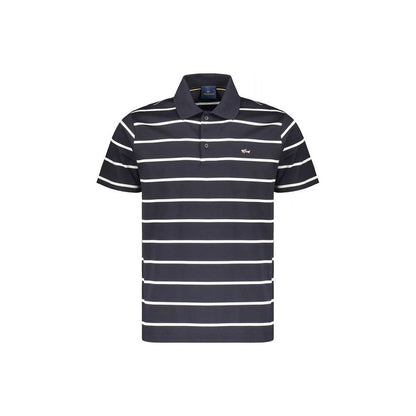 Paul & Shark Blue Cotton Polo Shirt