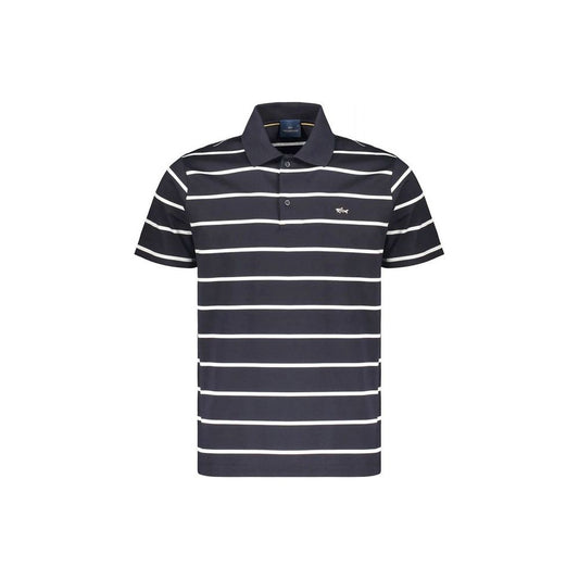 Paul & Shark Blue Cotton Polo Shirt