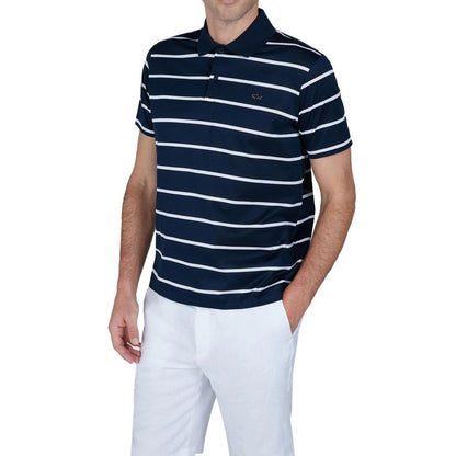 Paul & Shark Blue Cotton Polo Shirt