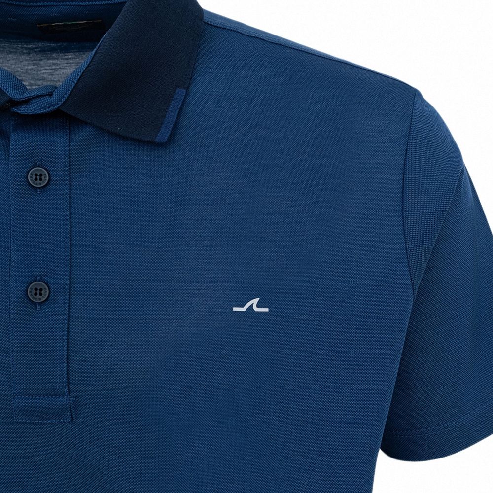 Paul & Shark Blue Cotton Polo Shirt