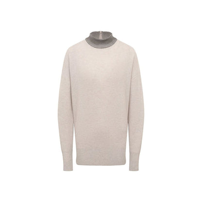 Brunello Cucinelli Beige Cashmere Sweater