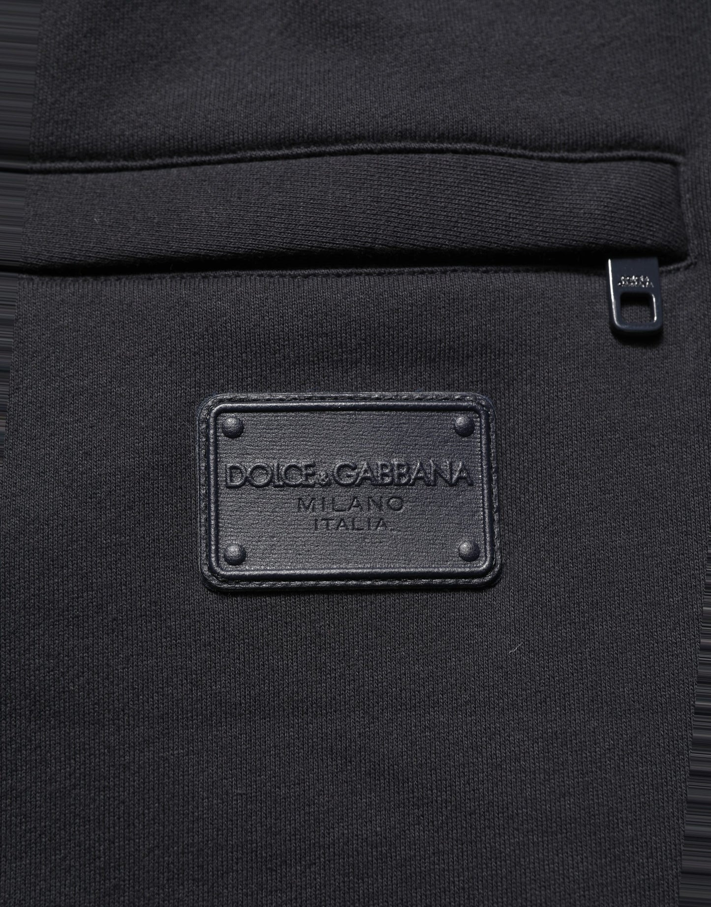 Dolce & Gabbana Black Drawstring Viscose Jogger Men Sweatpants Pants