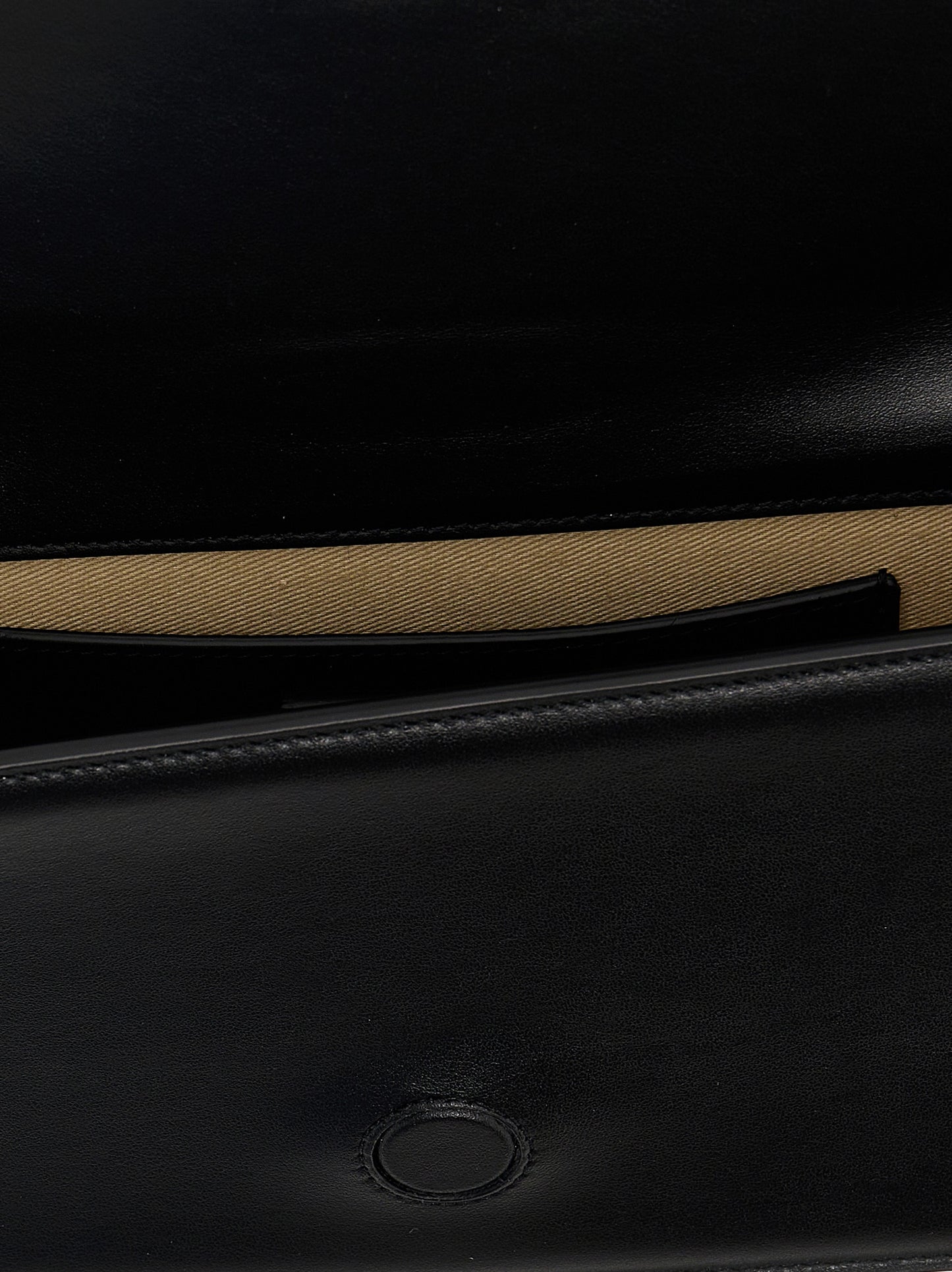 Shoulder Flap Bag by Jacquemus for women in bos taurus calf suede leather black features a statuesque silhouette, showcasing a secure flap & magnetic and statuesque with versatile shoulder-strap for a statuesque finish.