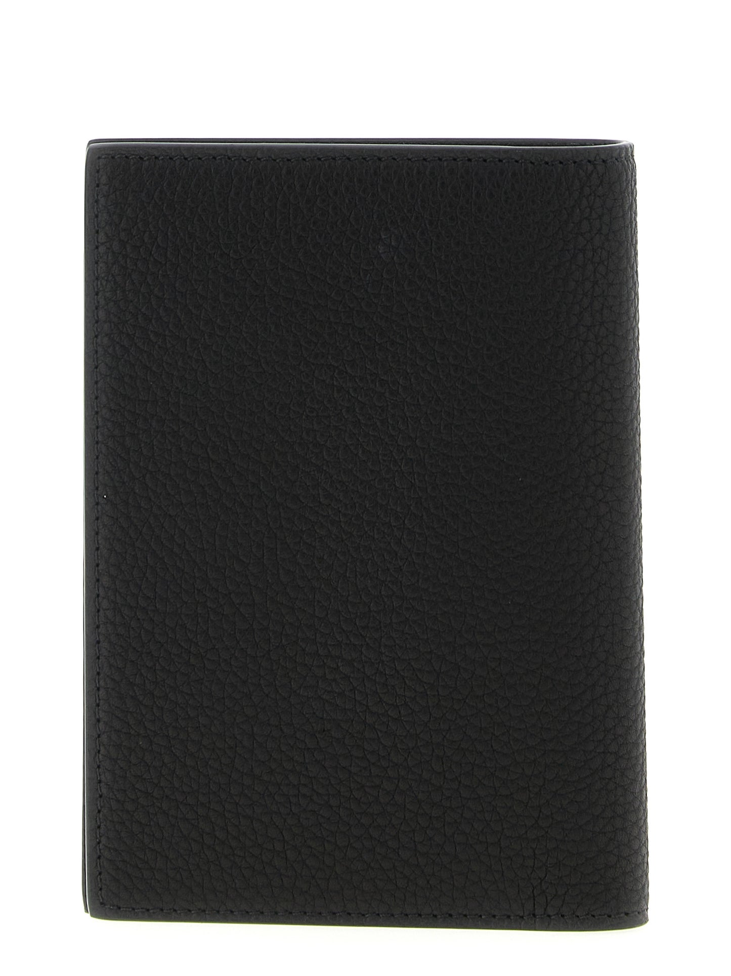 Cardholder Wallet by Tom Ford for men in calfskin leather black & print features a sleek silhouette, showcasing the sleek Calfskin Leather Cardholder Wallet design with sophisticated card-organization for a premium look.