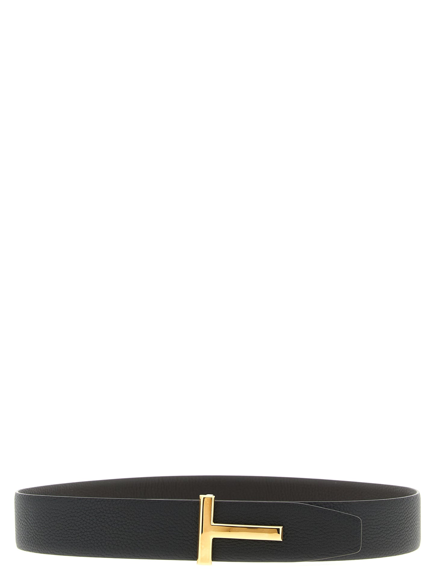 Belt by Tom Ford for men in calfskin & brass black, brown, gold, multicolor & signature features an distinguished design, perfectly showcasing the sophisticated craftsmanship of this distinguished Icon Calfskin & Brass Belt.