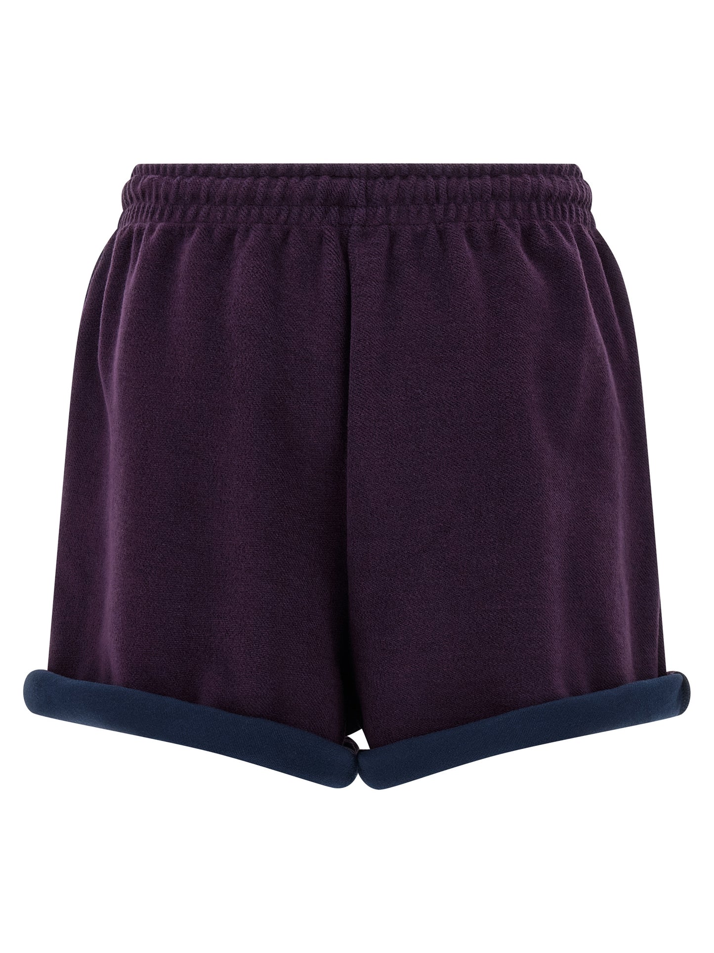 Bermuda Shorts by The Attico for women in cotton purple presents a contemporary silhouette, showcasing a contemporary with a refined short and elegant .